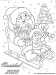 Dibujos Navidad 2023 Papa Noel