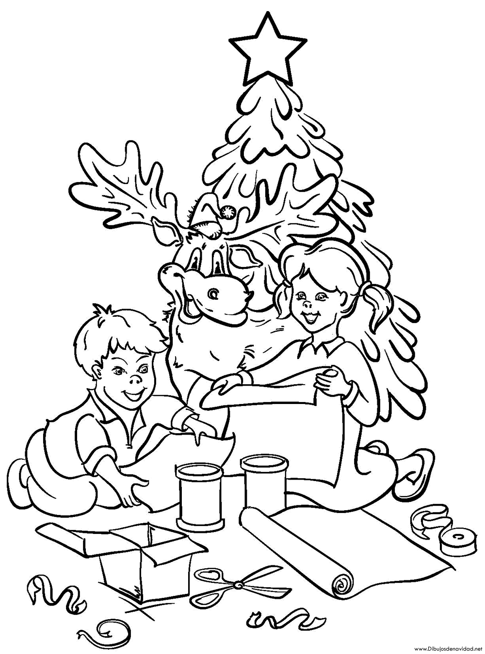 Dibujos Arbol Navidad Dibujos árbol Navidad Gratis Para Colorear